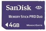 SanDisk Memory Stick Pro Duo, 4GB