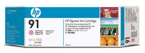 HP Tintenpatrone, magenta light, Nr. 91, 775ml