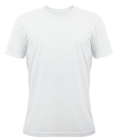 Sublimation - T-shirt, Unisex Basic T-Shirt, weiss