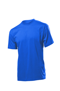 Stedman Tonertransfer - Tshirt, Standard, Baumwolle 155g, royal-blau